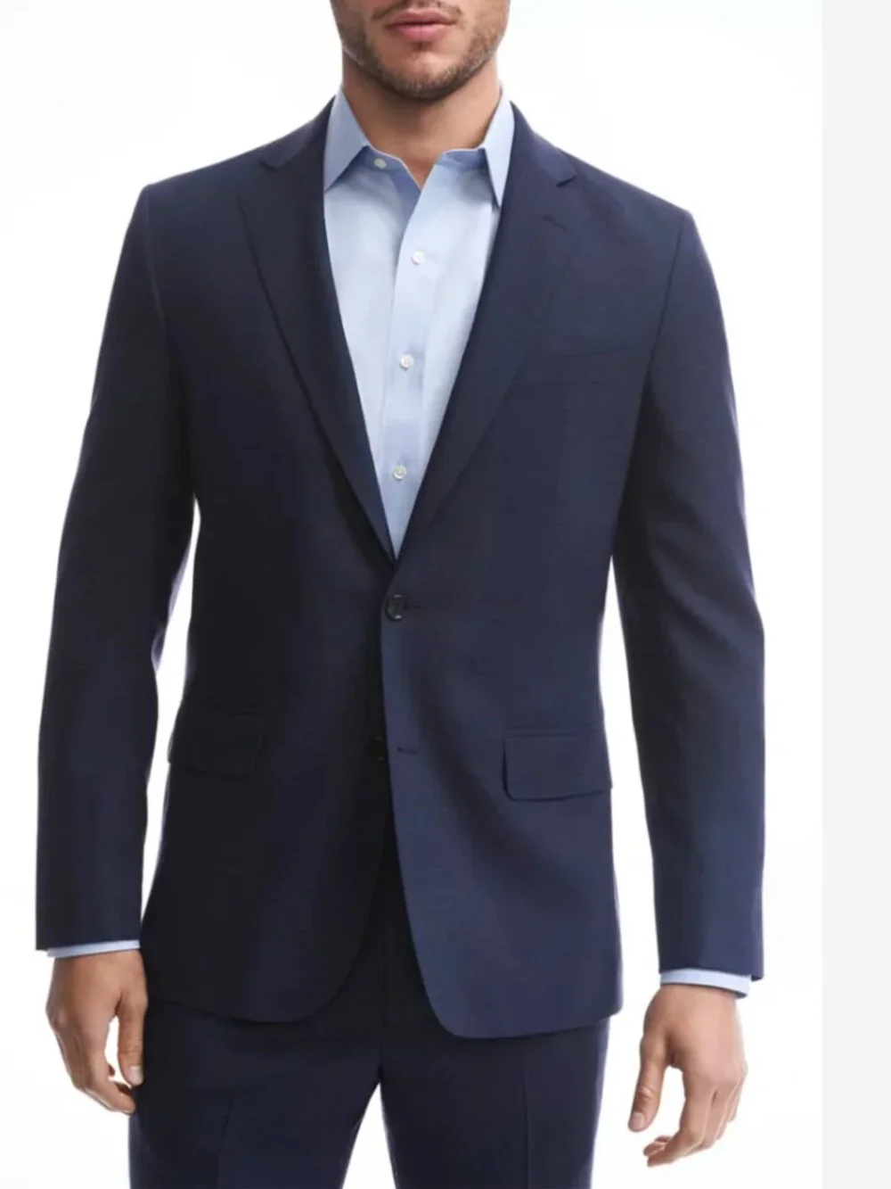 NWT Brooks Brothers Explorer Regency Fit Wool Blend Suit Jacket in Navy Size 48R